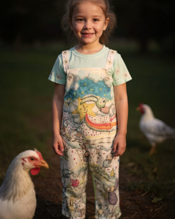 Jumper Set - Rainbow Rabbits